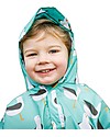 BundleBean Poncho per Bambini - Gabbiani - 100 % Impermeabile Impermeabili
