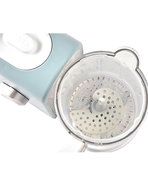 Béaba Babycook® Express Baltic Blue - Pasti Sani Veloci e Adatti al tuo Bambino che Cresce - Presa Europea Cuoci Pappa_