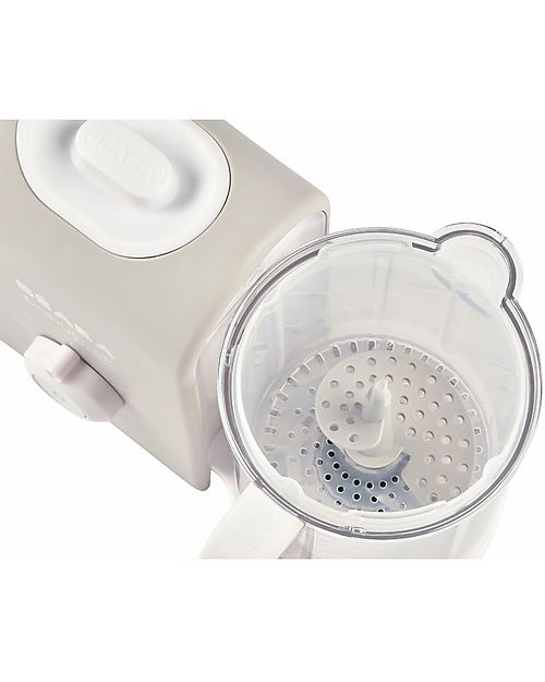 Béaba Babycook® Express Velvet Grey - Pasti Sani Veloci e Adatti al tuo Bambino che Cresce - Presa Europea Cuoci Pappa_