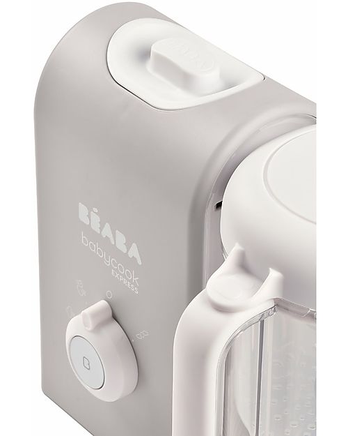 Béaba Babycook® Express Velvet Grey - Pasti Sani Veloci e Adatti al tuo Bambino che Cresce - Presa Europea Cuoci Pappa_