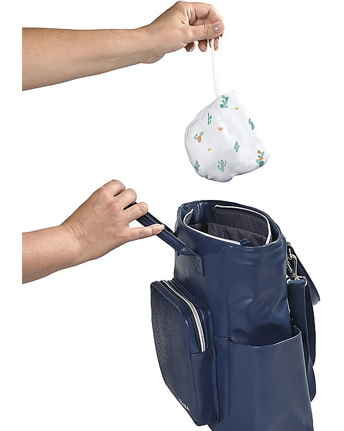 Béaba Bavaglino Evolutivo - Cotone - Cactus - più Lungo e più Largo per una Migliore Protezione Bavagli Classici