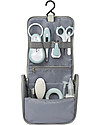 Béaba Beauty Case Completo da Appendere - Azzurro - Tutto il Necessario Sempre a Portata di Mano Kit Toilette Neonato