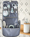 Béaba Beauty Case Completo da Appendere - Azzurro - Tutto il Necessario Sempre a Portata di Mano Kit Toilette Neonato
