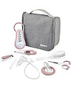 Béaba Beauty Case Completo da Appendere - Rosa - Tutto il Necessario Sempre a Portata di Mano Kit Toilette Neonato