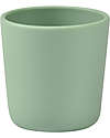 Béaba Bicchiere in Silicone - Verde Salvia - Maneggevole e Infrangibile Bicchieri