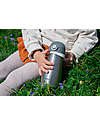 Béaba Borraccia Termica in Acciaio Inossidabile con Manico - 350 ml - Mineral Grey Borracce non Termiche