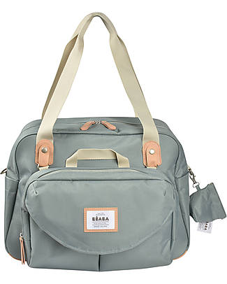 Béaba Borsa Cambio Geneva II - Frosty Green - Con Pochette e Borsa Termica! Borse Cambio