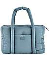 Béaba Borsa Cambio Trapuntata - Baltic Blue - Include Fasciatoio e Ganci per il Passeggino Borse Cambio