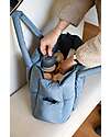 Béaba Borsa Cambio Trapuntata - Baltic Blue - Include Fasciatoio e Ganci per il Passeggino Borse Cambio