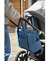 Béaba Borsa Cambio Trapuntata - Baltic Blue - Include Fasciatoio e Ganci per il Passeggino Borse Cambio