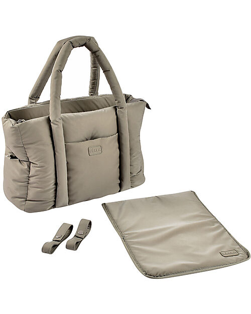 Béaba Borsa Cambio Trapuntata - Gazelle - Include Fasciatoio e Ganci per il Passeggino Borse Cambio