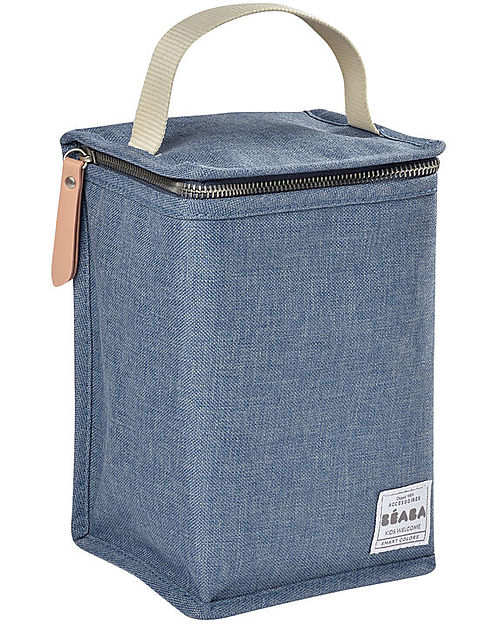 Béaba Borsa Termica Porta Pranzo - Blu - Materiale Flessibile Contenitori Termici