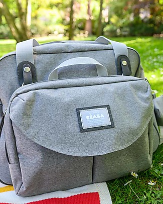 Béaba Borsa Versatile da Passeggino Genève II - Grigio - Una Borsa per Tante Funzioni Borse Cambio e Accessori