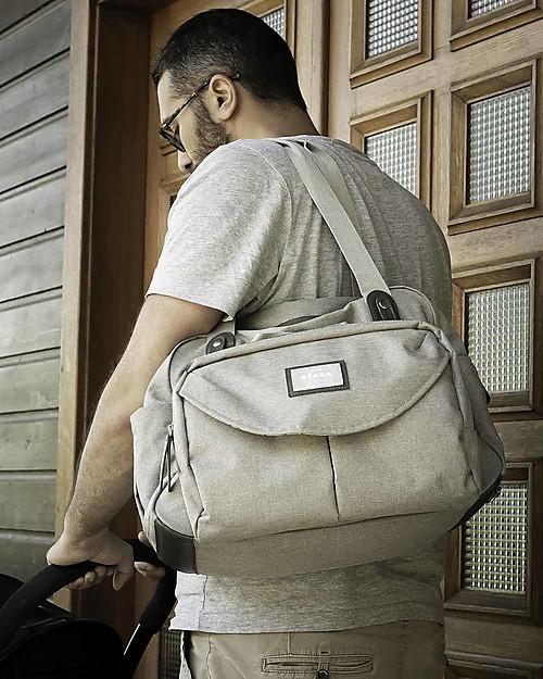Béaba Borsa Versatile da Passeggino Genève II - Grigio - Una Borsa per Tante Funzioni Borse Cambio
