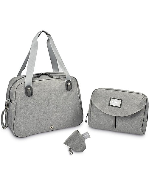 Béaba Borsa Versatile da Passeggino Genève II - Grigio - Una Borsa per Tante Funzioni Borse Cambio