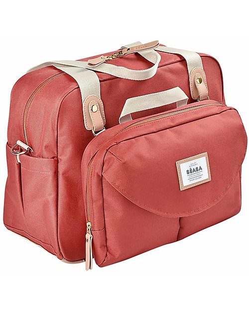 Béaba Borsa Versatile da Passeggino Genève II - Terracotta - Una Borsa per Tante Funzioni Borse Cambio