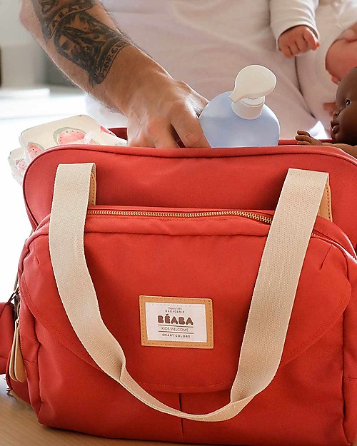 Béaba Borsa Versatile da Passeggino Genève II - Terracotta - Una Borsa per Tante Funzioni Borse Cambio