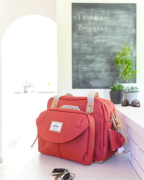 Béaba Borsa Versatile da Passeggino Genève II - Terracotta - Una Borsa per Tante Funzioni Borse Cambio