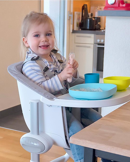 Béaba Cucchiaio in Silicone da Apprendimento - Rosa - da 8 Mesi Posate