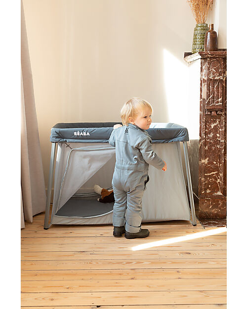 Béaba Culla da Viaggio 3 in 1 - Mineral Grey - Da 0 a 36 Mesi! Lettini da Viaggio