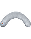 Béaba Cuscino da Allattamento Big Flopsy™ - Fleur de coton - Heather Grey - 170 cm di Comfort Cuscini Allattamento_