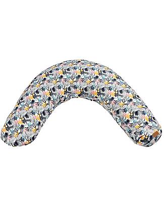 Béaba Cuscino da Allattamento Big Flopsy™ - Jersy Jungle - 170 cm di Comfort Cuscini Allattamento_