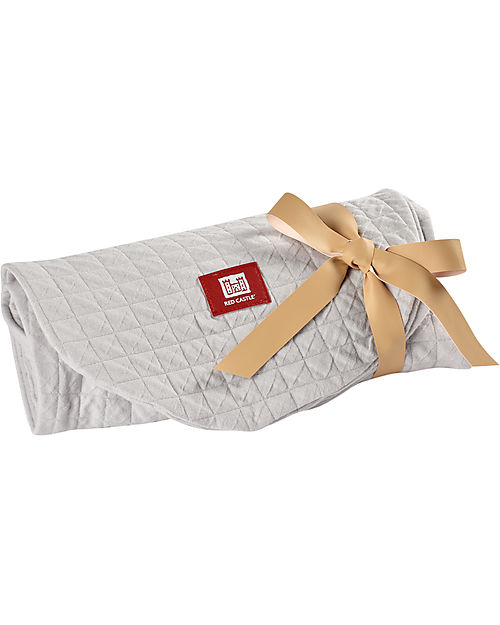 Béaba Federa per Cuscino d'Allattamento Big Flopsy™ - Fleur De Coton - Grigio Perla - 170 x 39 cm Cuscini Allattamento_