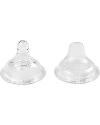 Béaba Kit per Biberon di Apprendimento - Tettarelle e Beccuccio 2 in 1 - 210 ml Tettarelle