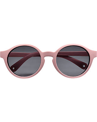 Béaba Occhiali da Sole 4 - 6 Anni con Cinturino Elastico - 100% Protezione Raggi UV - Rosa Confetto Occhiali da Sole