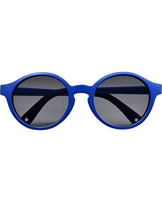 Béaba Occhiali da Sole con Cinturino Elastico - 100% Protezione Raggi UV - Blu Occhiali da Sole