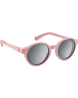 Béaba Occhiali da Sole con Cinturino Elastico - 100% Protezione Raggi UV - Rosa Confetto Occhiali da Sole