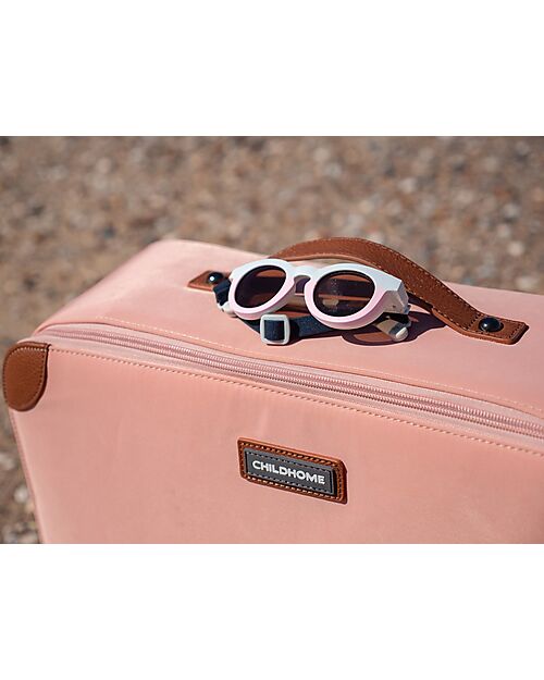 Béaba Occhiali da Sole Delight - Rainbow Freeze - 9-24m con Cinturino - 100% Protezione Raggi UV Occhiali da Sole