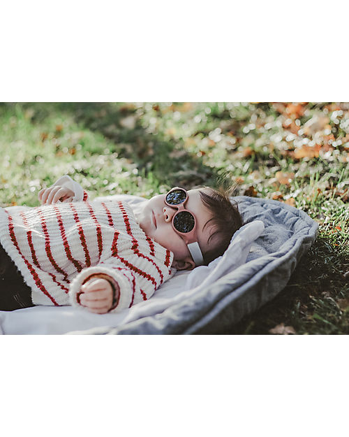 Béaba Occhiali da Sole Glee - Terracotta - 0-9m con Cinturino Regolabile - 100% Protezione Raggi UV Occhiali da Sole