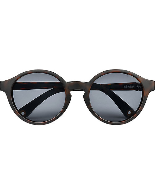 Béaba Occhiali da Sole Merry - Marrone - 2-4 Anni con Cinturino - 100% Protezione Raggi UV Occhiali da Sole