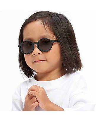 Béaba Occhiali da Sole Merry - Nero - 2-4 Anni con Cinturino - 100% Protezione Raggi UV Occhiali da Sole