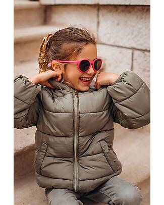 Béaba Occhiali da Sole Sunrise - Fucsia - 4-6 Anni con Cinturino - 100% Protezione Raggi UV Occhiali da Sole