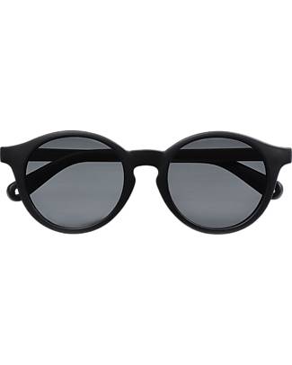 Béaba Occhiali da Sole Sunrise - Nero - 4-6 Anni con Cinturino - 100% Protezione Raggi UV Occhiali da Sole