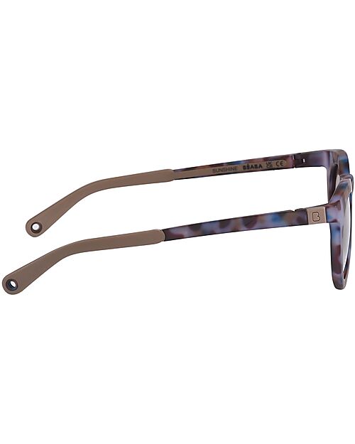 Béaba Occhiali da Sole Sunshine - Blu Fantasia - 4-6 Anni con Cinturino - 100% Protezione Raggi UV Occhiali da Sole