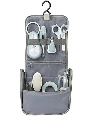 Béaba OUTLET - Beauty Case Completo da Appendere - Azzurro - Tutto il Necessario Sempre a Portata di Mano - Pezzo di Showroom
Kit Toilette Neonato