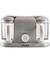 Béaba Robot da Cucina Babycook® Duo - Grigio - Pasti Sani Veloci e Adatti al tuo Bambino che Cresce Cuoci Pappa_