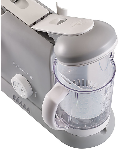 Béaba Robot da Cucina Babycook® Duo - Grigio - Pasti Sani Veloci e Adatti al tuo Bambino che Cresce Cuoci Pappa_