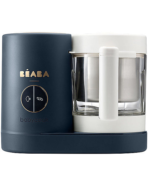 Béaba Robot da Cucina Babycook® Neo - Blu Notte - Pasti Sani Veloci e Adatti al tuo Bambino che Cresce Cuoci Pappa_