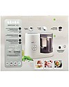 Béaba Robot da Cucina Babycook® Neo - Grigio e Bianco - Pasti Sani Veloci e Adatti al tuo Bambino che Cresce Cuoci Pappa_