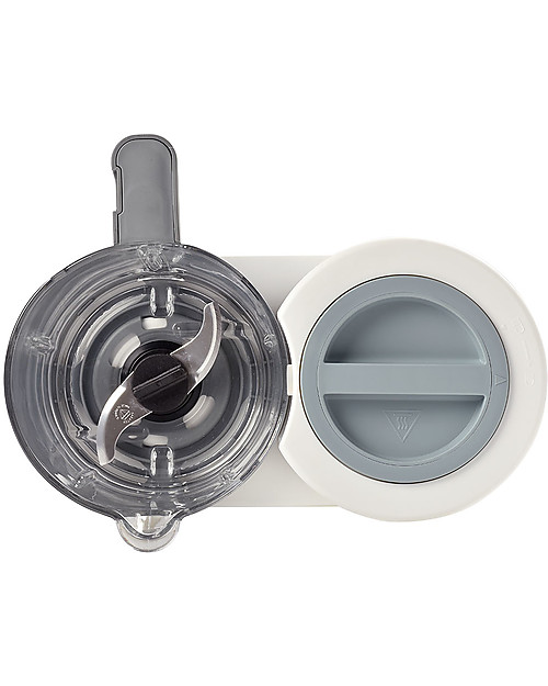 Béaba Robot da Cucina Babycook® Neo - Grigio e Bianco - Pasti Sani Veloci e Adatti al tuo Bambino che Cresce Cuoci Pappa_