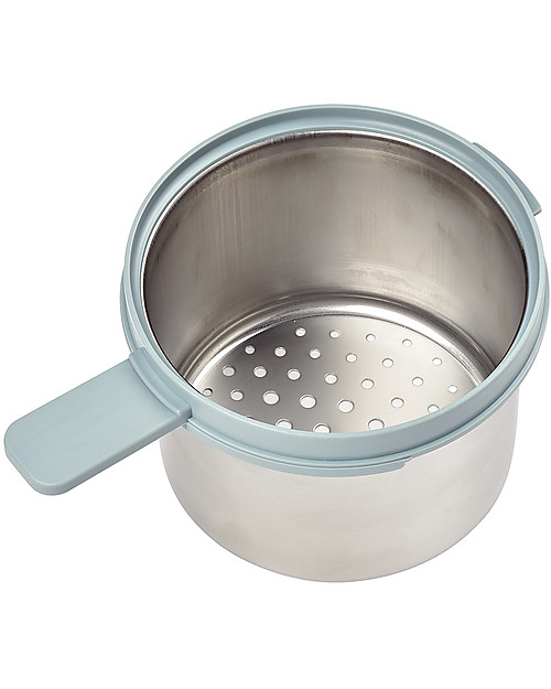 Béaba Robot da Cucina Babycook® Neo - Grigio e Bianco - Pasti Sani Veloci e Adatti al tuo Bambino che Cresce Cuoci Pappa_