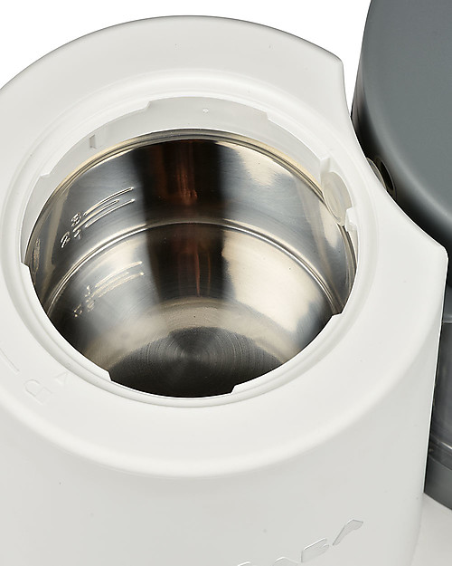 Béaba Robot da Cucina Babycook® Neo - Grigio e Bianco - Pasti Sani Veloci e Adatti al tuo Bambino che Cresce Cuoci Pappa_