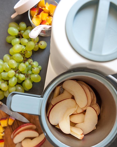 Béaba Robot da Cucina Babycook® Neo - Grigio e Bianco - Pasti Sani Veloci e Adatti al tuo Bambino che Cresce Cuoci Pappa_