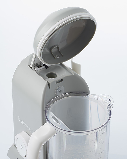 Béaba Robot da Cucina Babycook® Solo - Grigio - Pasti Sani Veloci e Adatti al tuo Bambino che Cresce Cuoci Pappa_