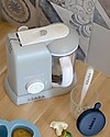 Béaba Robot da Cucina Babycook® Solo - Grigio - Pasti Sani Veloci e Adatti al tuo Bambino che Cresce Cuoci Pappa_