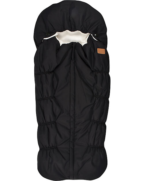 Béaba Sacco Imbottito per Passeggino - Nero/Bianco - da 6 a 24 Mesi Sacchi Passeggino